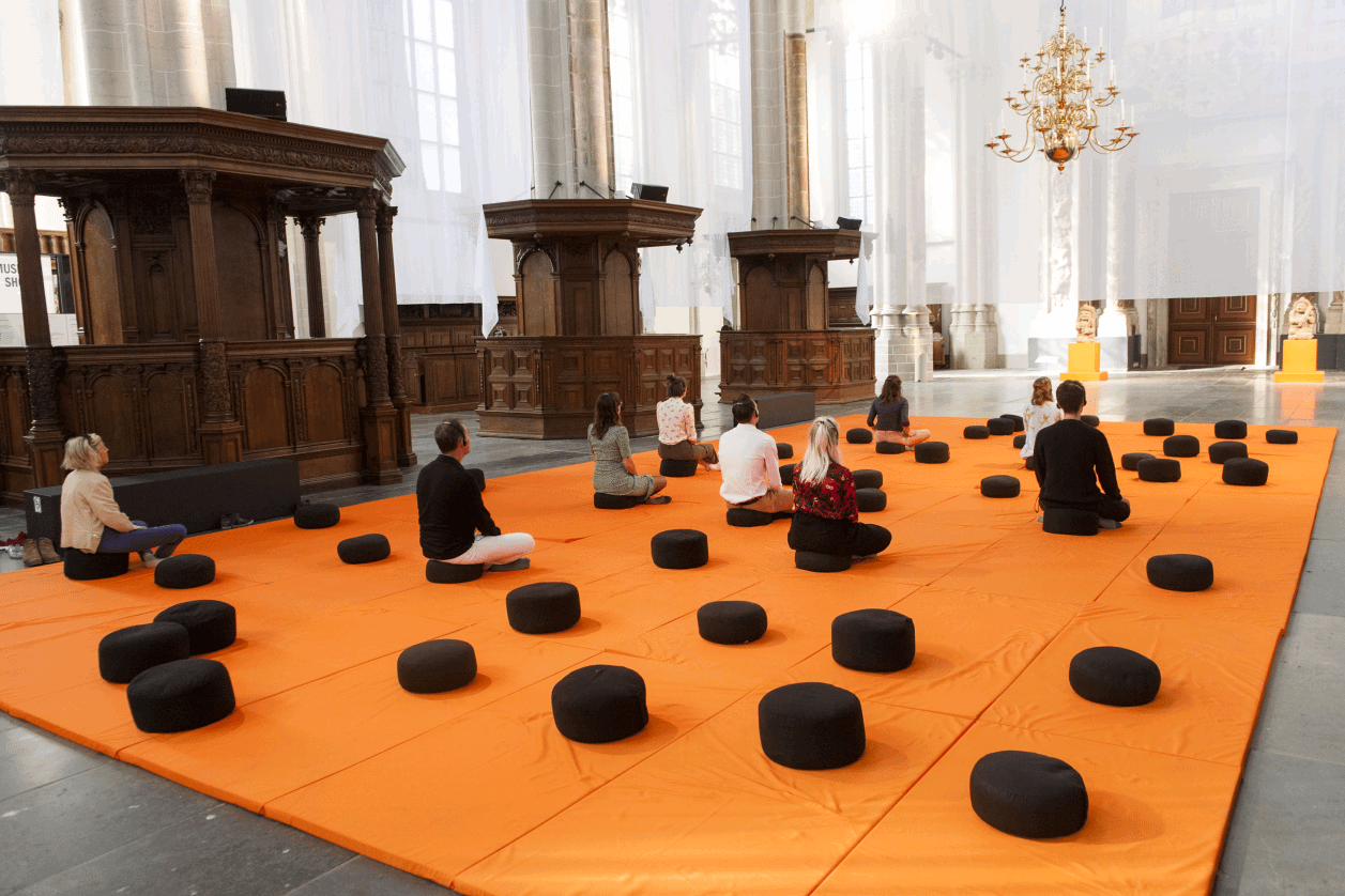 2018/19 | Meditatie ‘ Het leven van Boeddha’ De Nieuwe Kerk Amsterdam